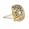 Gold Filigree Ear Wire