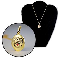 Wholesale Gold Tone Mom Locket Necklace