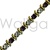 Wholesale Swarovski Fancy Rhinestone Chain - Montana & Crystal Amethyst Fancy