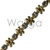 Flower with Crystal Rhinestone Chain