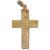 Genuine Marble Cross Charm