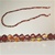 Glass Bi-cone Siam Beads