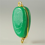 Wire Wrapped Glass Bead