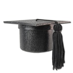 Ring,Earring, pendant Box - Graduation Cap