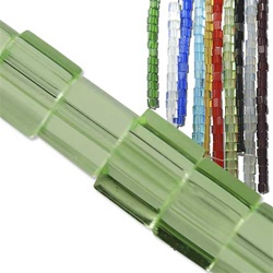 Glass Cube Beads