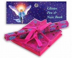 Glitter Pen & Notebook