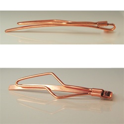 Copper Coated Hair Clip
