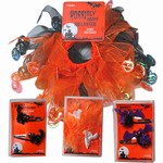 Halloween hair pins & pony holders