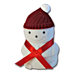 Ring,Earring, pendant Box -  Snowman