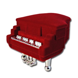 Ring / Earring Box - Piano