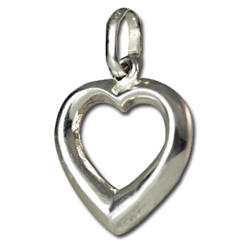 Sterling Silver Heart Pendant