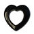 Black Onyx Floating Heart Pendant
