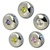 Wholesale silver plated CZ round sliders 10mm. Comes in five dazzling colors! Crystal, Pink, Peridot, Amethyst and Canary Yellow.