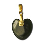 Wholesale Genuine Jade Heart Pendant