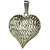 Sterling Silver Heart  Pendant
