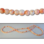 Wholesale Coral Beads Genuine coral beads, 3mm, sold by the strand, (125 beads per strand).