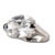 Lady's High Quality Cubic Zirconia Rings</B><br>Silver Plated Cocktail Ring with Lg Center Stone