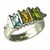 Ladies cubic zirconia ring