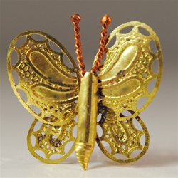 Brass Butterfly Finding