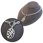 Wholesale Oval Toggle Necklace