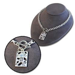 Wholesale Rectangle Toggle Necklace