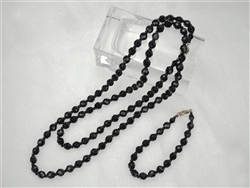 Raven Necklace and Bracelet Set