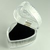 Lucite Pendant Earring Box with a Black insert