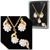 Wholesale genuine Pearl Necklace, earring, pin,set
