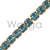 Rhinestone Chain Aqua