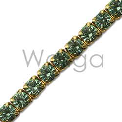 Rhinestone Chain Chrysolite