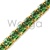 Rhinestone Chain Green Turmaline