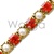 Rhinestone Chain Pearl and Hyacinth