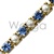 Rhinestone Chain  Pearl and Sapphire