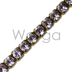 Rhinestone Chain Violet
