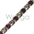 Rhinestone Chain Crystal Amethyst