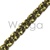 Rhinestone Chain Khaki