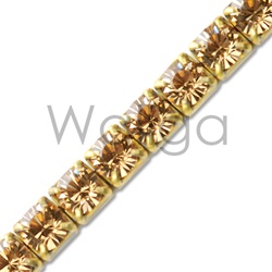 Rhinestone Chain Light Colorado Topaz