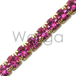 Rhinestone Chain Rose