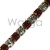 Rhinestone Chain Ruby Crystal
