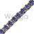 Rhinestone Chain Tanzanite