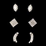 Assorted Crystal Earrings