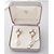 Beautiful, Pearl and Austrian Crystal Dangle Earrings