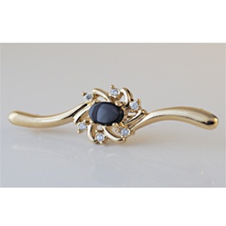 Black Onyx Pin