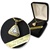 Wholesale Triangle Cubic Zirconia Necklace Stunning 8mm cz stone necklace on 18" gold plated chain. Comes with black gift box.