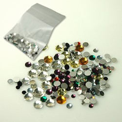 Wholesale Flatback Glass Stones