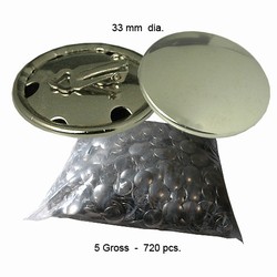 Round Clip Earrings