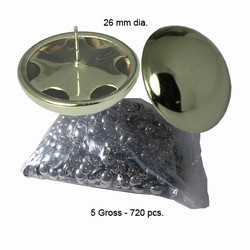 Round Stud Earrings