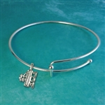 #1 Mom Charmed Bracelet