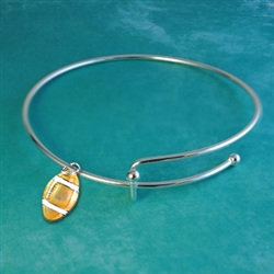 Football Charmed Bracelet