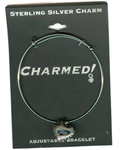 Sterling Silver, Charmed Bracelet, Exclusive Waliga Original! Special Mom Heart